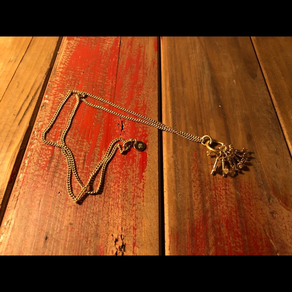 Original Mulberry necklace with logo pendant